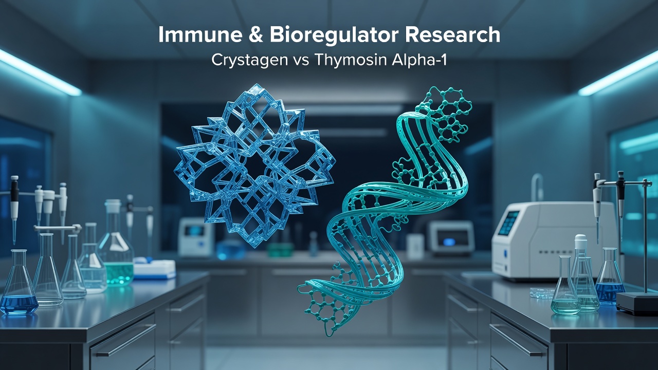 Crystagen vs Thymosin Alpha-1: Research Comparison