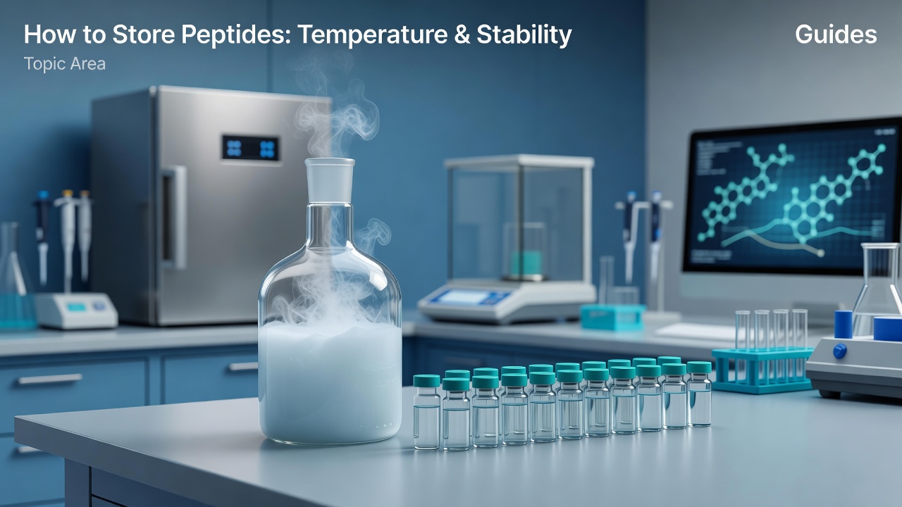 How to Store Peptides: Temperature & Stability