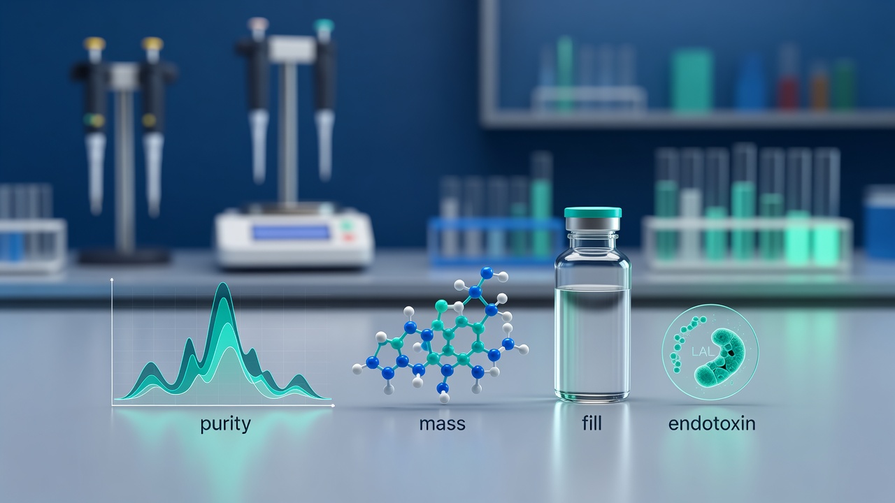 How to Read a Peptide Certificate of Analysis: Purity, Mass, Fill, and Endotoxin