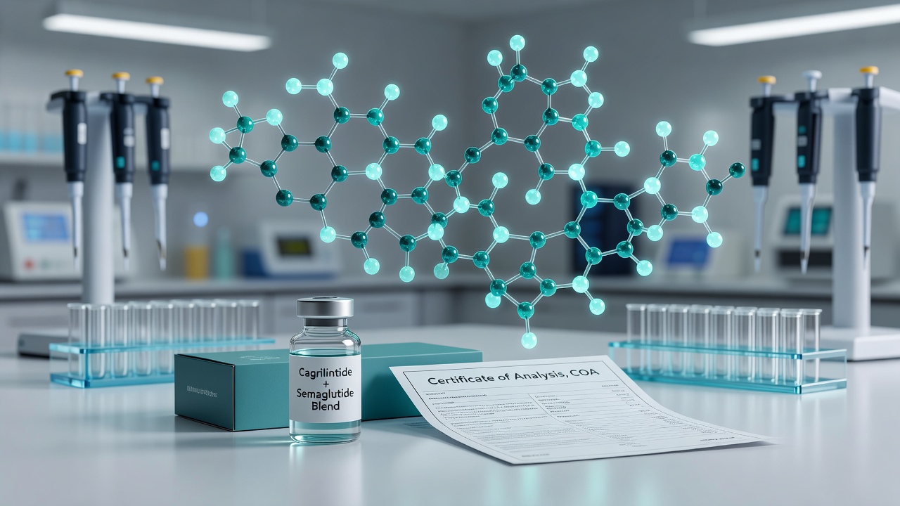 Cagrilintide + Semaglutide Blend: Verify SKU, Vial Size, Packaging, and Batch COA