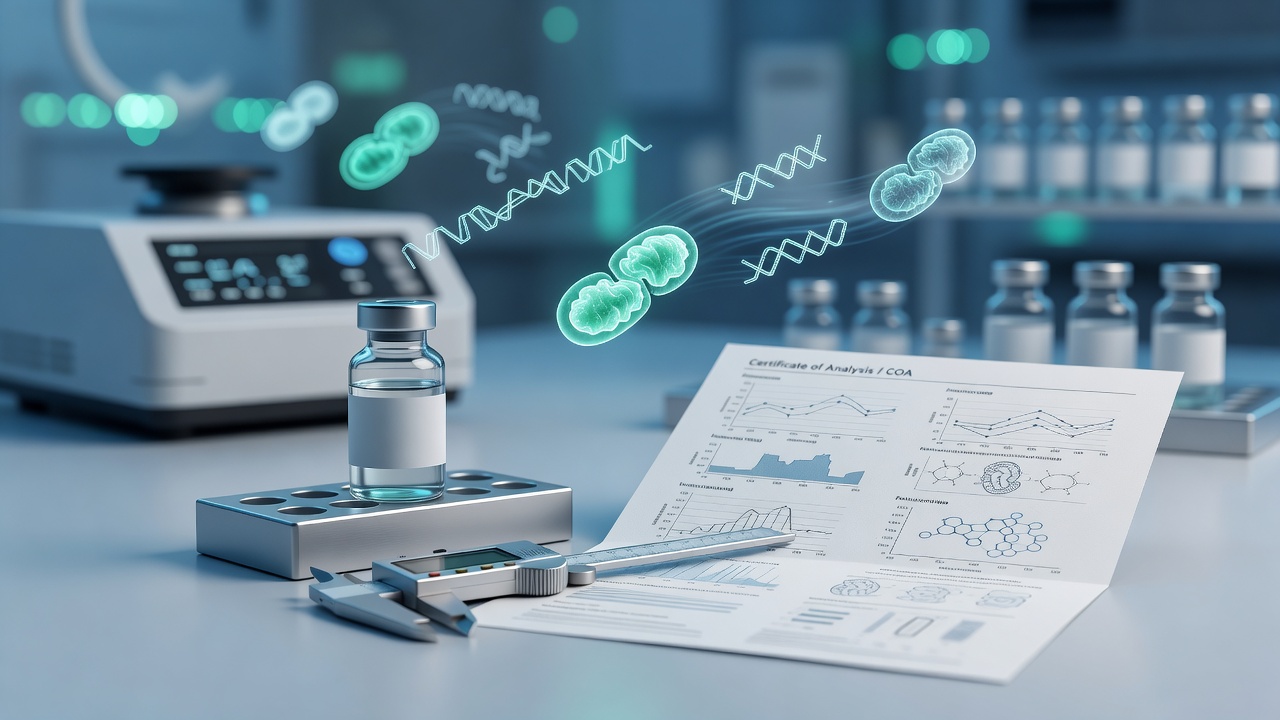 MOTS-c: How to Verify the SKU, Vial Size, Packaging, and Batch COA
