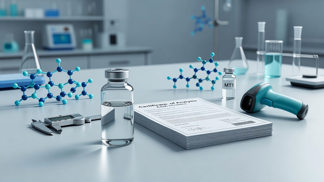 Melanotan I: How to Verify SKU MT1, Vial Size, Packaging and Batch COA