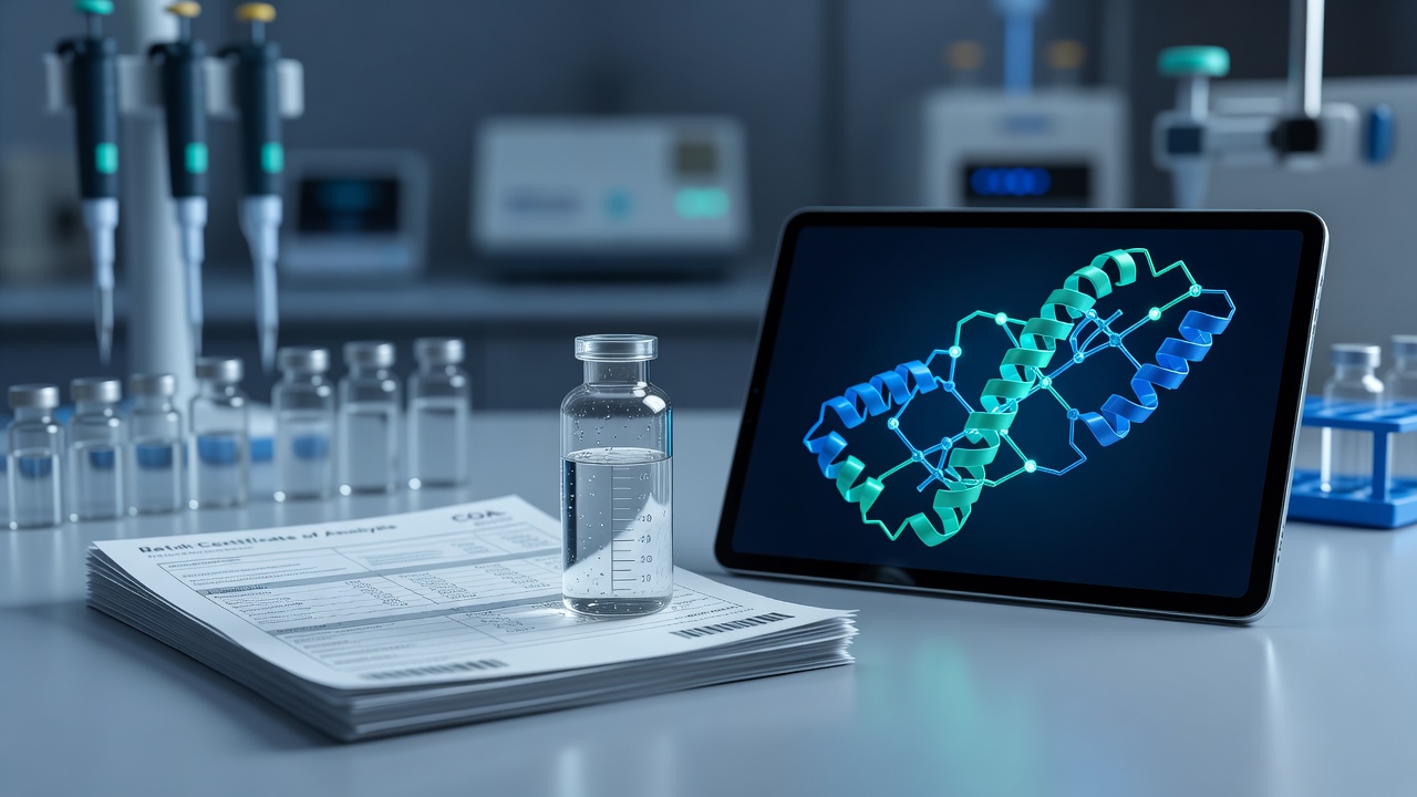 How to Verify Orexin A SKU, Vial Size, Packaging and Batch COA