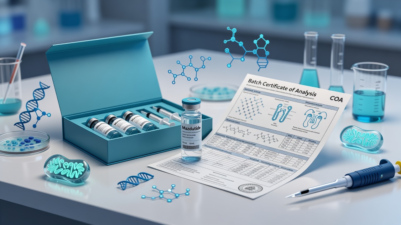 Mazdutide: How to Verify the SKU, Vial Size, Packaging, and Batch COA