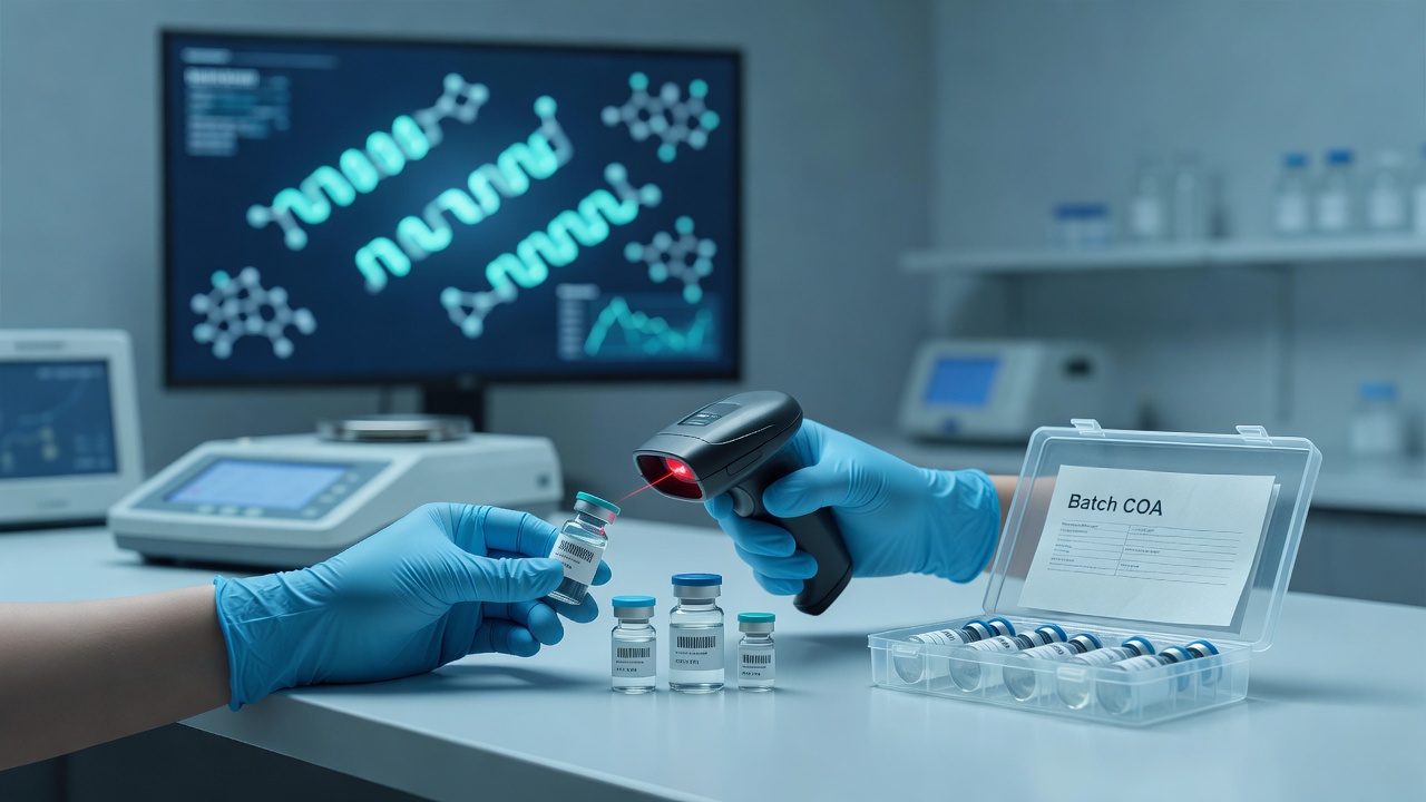 Semax: how to verify the SKU, vial size, packaging and batch COA