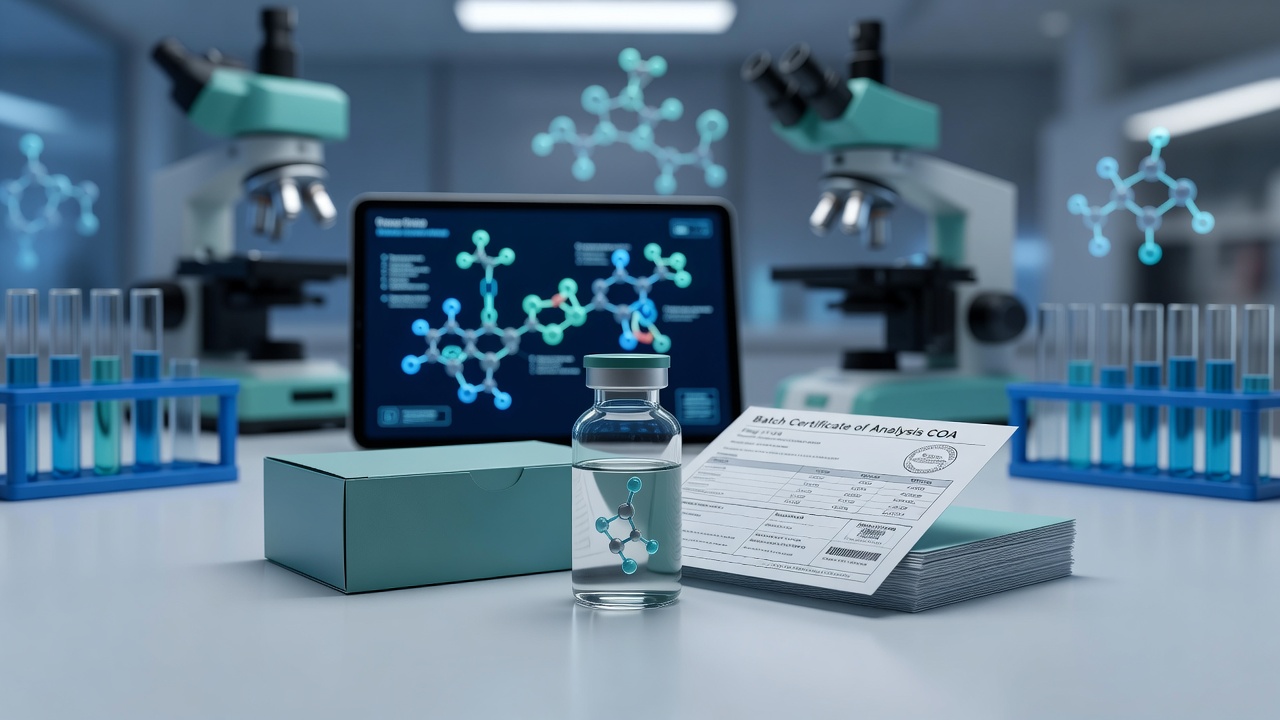 Frag 17-23: how to verify the SKU, vial size, packaging, and batch COA