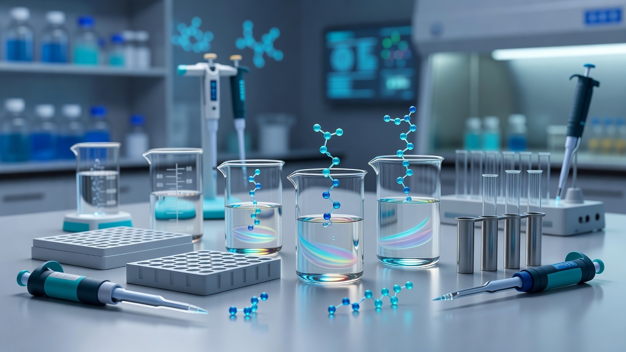Designing a Peptide Adsorption Recovery Experiment Across Vessel Materials